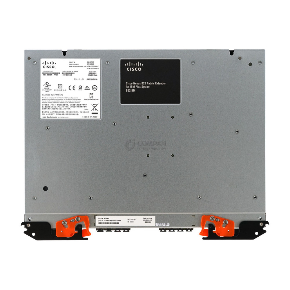 94Y5353 CISCO NEXUS B22 FABRIC EXTENDER FOR IBM FLEX SYSTEM